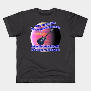 A.D.G. Productions Guitar Education Into The 21st. Century And Beyond Kids T-Shirt